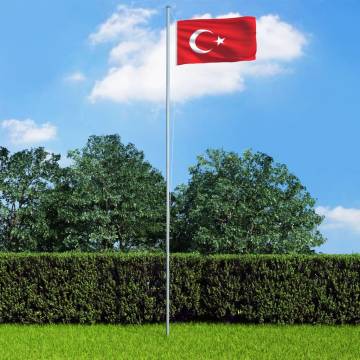 Turkey Flag 90x150 cm - Vibrant & Durable Polyester Flag