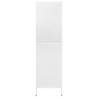 Stylish White Steel Wardrobe 90x50x180 cm - HipoMarket