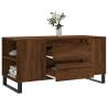 Stylish Brown Oak Coffee Table | 102x44.5x50 cm | Hipomarket