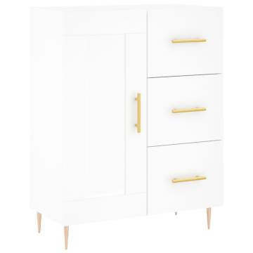 Stylish Highboard White 69.5x34x180 cm | HipoMarket