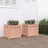 Garden Planters 2 pcs Solid Wood Douglas Colour natural douglas Quantity in Package 2 