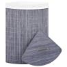 Bamboo Corner Laundry Basket Grey - 60L | Hipomarket