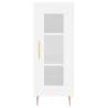 Classic White Sideboard 34.5x34x90 cm - Stylish Storage Solution