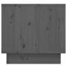 Grey Bedside Cabinets - 2 pcs Solid Pine Wood - Modern Design