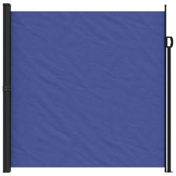 Retractable Side Awning Blue 200x600 cm | Hipomarket