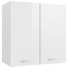 Hanging Cabinet High Gloss White 60x31x60 cm Engineered Wood Colour high gloss white Quantity in Package 1 Model 1x hanging cabinet (2 doors) 60 cm Number of 