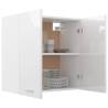 Hanging Cabinet High Gloss White 60x31x60 cm | Hipomarket