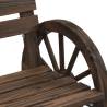 Garden Chair - Solid Fir Wood | Cosy Outdoor Seating