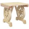 Garden Footstool - Solid Wood Fir | Hipomarket