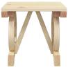 Garden Footstool - Solid Wood Fir | Hipomarket