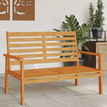 Garden Sofa Bench 120 cm Solid Acacia Wood - HipoMarket