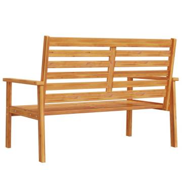 Garden Sofa Bench 120 cm Solid Acacia Wood - HipoMarket