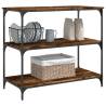 Kitchen Trolley Smoked Oak 102x50x95 cm - Stylish Storage Solution