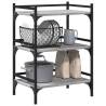 Kitchen Trolley Grey Sonoma 50x35x75.5 cm - Durable & Stylish