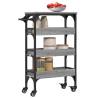 Kitchen Trolley Grey Sonoma - Stylish & Functional Storage