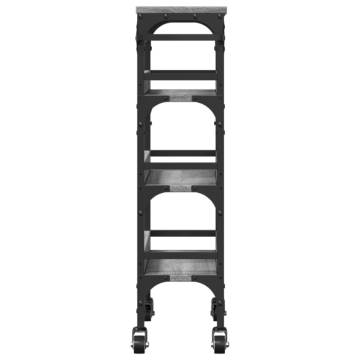 Kitchen Trolley Grey Sonoma - Stylish & Functional Storage