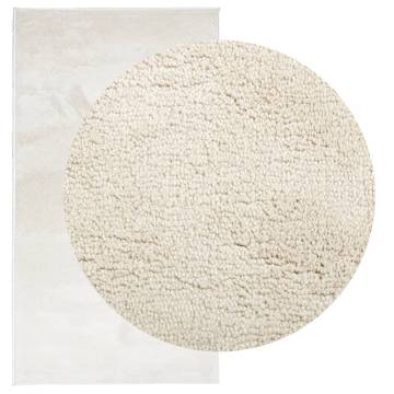 Rug OVIEDO Short Pile Beige 80x150 cm - Comfort & Style