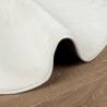 OVIEDO Short Pile Cream Rug Ø 80 cm - Soft & Durable