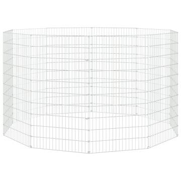 10-Panel Rabbit Cage - Spacious & Durable 54x100 cm