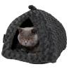 Jack and Vanilla Pet Igloo Coal - Cozy Cat & Dog Bed 37x37x37 cm