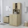 Washing Machine Cabinet Sonoma Oak - Stylish Storage Solutions