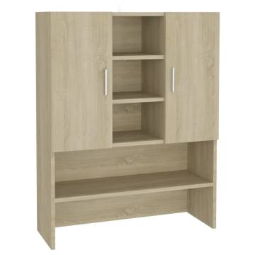 Washing Machine Cabinet Sonoma Oak - Stylish Storage Solutions