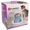 FLAMINGO Cat Toy Treat Dispenser - Diso White & Blue