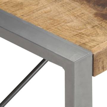 Industrial Coffee Table 180x90 cm - Unique Mango Wood Design