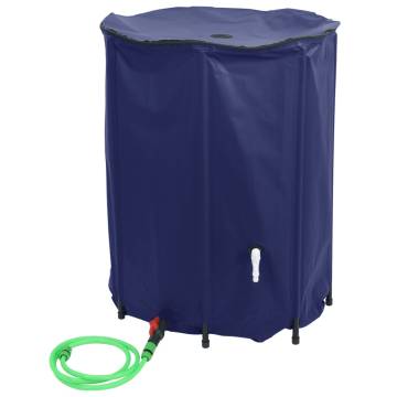 Foldable 750L PVC Water Tank with Tap - Durable & Convenient