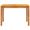 Garden Dining Table - Solid Acacia Wood - 110x55x75 cm