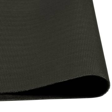 Kitchen Rug Washable Cup Black 60x300 cm Velvet | Hipo Market