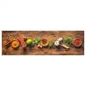 Kitchen Rug Washable Spices 45x150 cm Velvet - Hipomarket