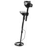 Auto Tune Metal Detector 18 cm Search Depth with Pinpoint Size 39 x 25 x 127 cm 