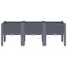 Garden Planter with Legs Grey - Stylish & Durable 120x40x42 cm