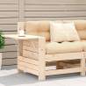 Garden Armrest Sofa with Side Table Solid Wood Pine Colour natural pine Quantity in Package 1 Model sofa with table 