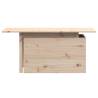 Solid Wood Pine Garden Table - 100x50x75 cm | HipoMarket