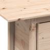 Solid Wood Pine Garden Table - 100x50x75 cm | HipoMarket