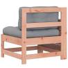 Garden Armrest Sofa with Cushion - Solid Wood Comfort