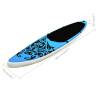 Inflatable Stand Up Paddleboard Set - 366x76 cm Blue