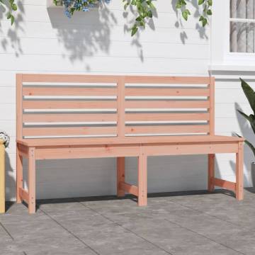 Garden Bench 157.5 cm Solid Wood Douglas - Outdoor Seating