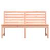 Garden Bench 157.5 cm Solid Wood Douglas - Outdoor Seating