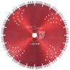 Diamond Cutting Disc with Turbo and Holes Steel 350 mm Size 350 mm/25.4 mm 