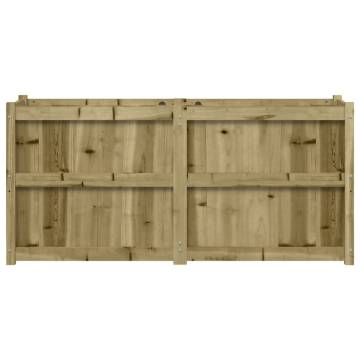 Garden Planter 150x50x70 cm | Durable Impregnated Pine Wood