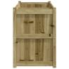 Garden Planter 150x50x70 cm | Durable Impregnated Pine Wood