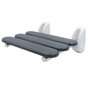 RIDDER Fold-Down Shower Seat Pro Grey | Comfort & Style