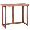 Stylish Bistro Table 90x50 cm | Solid Acacia Wood & Foldable