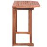 Stylish Bistro Table 90x50 cm | Solid Acacia Wood & Foldable