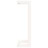 Stylish White Towel Rack - Solid Pine 23x18x60 cm