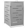 Single Wheelie Bin Shed - Sturdy & Stylish Stainless Steel