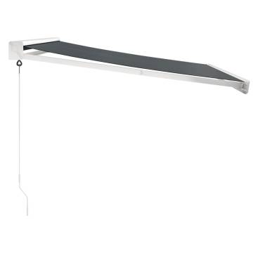 Retractable Awning Anthracite 3.5x2.5m - Durable & Stylish